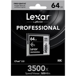 Карта памяти Lexar Professional 3500x CompactFlash 128Gb