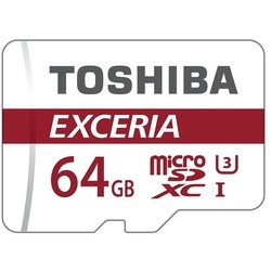 Карта памяти Toshiba Exceria M302 microSDXC UHS-I U3 64Gb