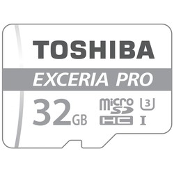 Карта памяти Toshiba Exceria Pro M401 microSDHC UHS-I U3 32Gb