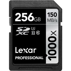 Карта памяти Lexar Professional 1000x SDXC UHS-II 256Gb