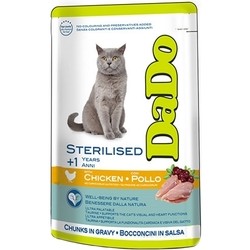 Корм для кошек DaDo Adult Sterilised Cat Pouch with Chicken 0.085 kg