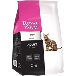Корм для кошек Royal Farm Adult Salmon 2 kg