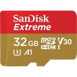Карта памяти SanDisk Extreme V30 A1 microSDHC UHS-I U3