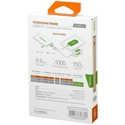 Powerbank аккумулятор InterStep PB6000 (фиолетовый)