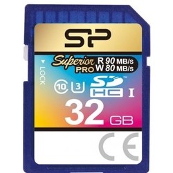 Карта памяти Silicon Power Superior Pro SDHC UHS-I U3 32Gb