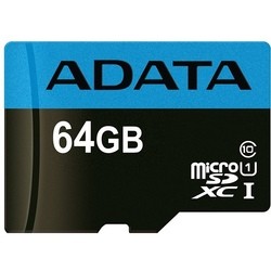 Карта памяти A-Data Premier 85 MB/s microSDXC UHS-I U1 64Gb