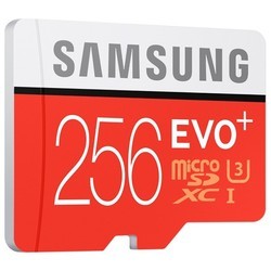 Карта памяти Samsung EVO Plus microSDXC UHS-I U3 256Gb