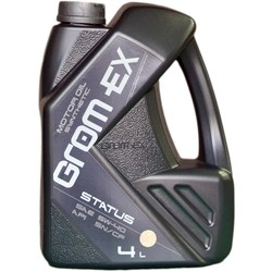 Моторные масла Grom-Ex Status 5W-40 4L