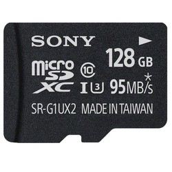 Карта памяти Sony microSDXC UHS-I U3 128Gb