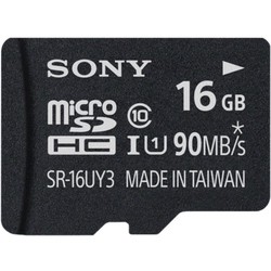 Карта памяти Sony microSDHC 90 Mb/s UHS-I U1 16Gb