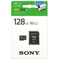Карта памяти Sony microSDXC 90 Mb/s UHS-I U1 128Gb