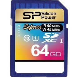 Карта памяти Silicon Power Superior SDXC UHS-1 U1