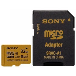 Карта памяти Sony microSDHC 95 Mb/s UHS-I U3 16Gb