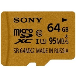 Карта памяти Sony microSDXC 95 Mb/s UHS-I U3