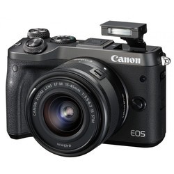 Фотоаппарат Canon EOS M6 kit 18-150 (серебристый)