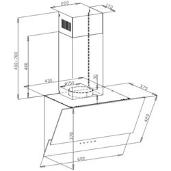 Вытяжка MAUNFELD PLYM TOUCH 60 (белый)