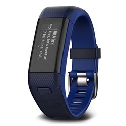 Носимый гаджет Garmin Vivosmart HR+ GPS (синий)