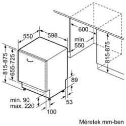 Встраиваемая посудомоечная машина Bosch SMV 46KX01