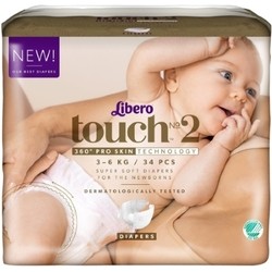 Подгузники (памперсы) Libero Touch Open 2 / 34 pcs