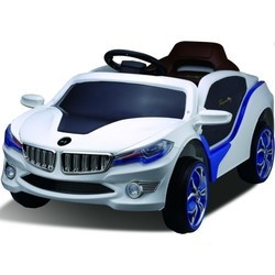Детский электромобиль RiverToys BMW O002OO (серебристый)