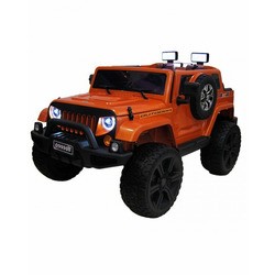 Детский электромобиль RiverToys Jeep Wrangler O999OO (оранжевый)