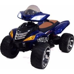 Детский электромобиль RiverToys E005KX (синий)