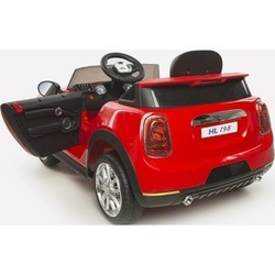 Детский электромобиль Toy Land Mini Cooper (белый)