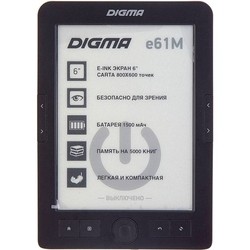 Электронная книга Digma e61M (черный)