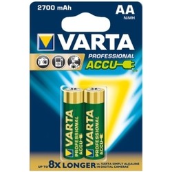 Аккумуляторная батарейка Varta Professional Accus 2xAA 2700 mAh