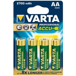 Аккумуляторная батарейка Varta Professional Accus 4xAA 2700 mAh