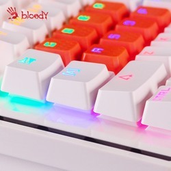 Клавиатура A4 Tech Bloody B740 (белый)