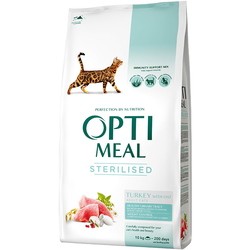 Корм для кошек Optimeal Adult Sterilised with Turkey 10 kg