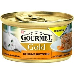 Корм для кошек Gourmet Packaging Gold Canned with Chicken/Carrot 0.085 kg