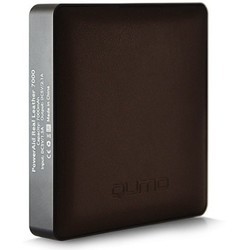 Powerbank аккумулятор Qumo PowerAid Real Leather