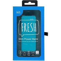 Powerbank аккумулятор KIT Fresh Universal 3000