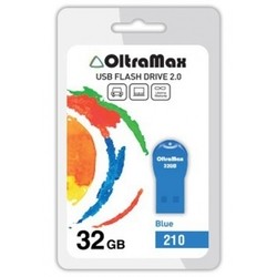 USB Flash (флешка) OltraMax 210 32Gb (синий)