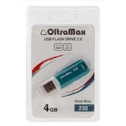 USB Flash (флешка) OltraMax 230 4Gb (синий)