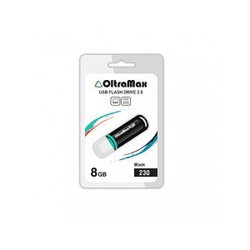 USB Flash (флешка) OltraMax 230 8Gb (черный)