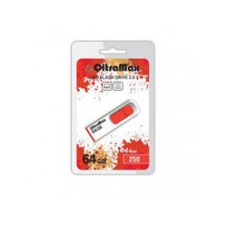 USB Flash (флешка) OltraMax 250 (красный)