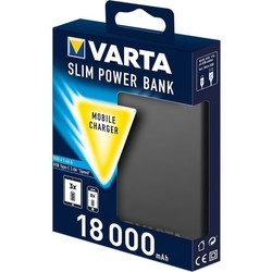 Powerbank аккумулятор Varta Slim Power Bank 18000