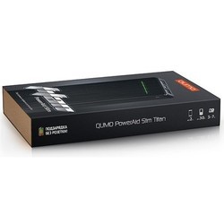 Powerbank аккумулятор Qumo PowerAid Slim Titan 9000