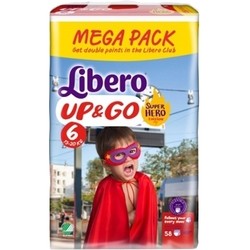 Подгузники Libero Up and Go Hero Collection 6 / 20 pcs