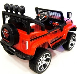Детский электромобиль RiverToys Jeep T008TT (черный)