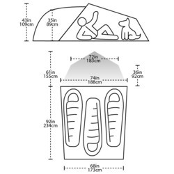 Палатка Big Agnes Slater SL3+