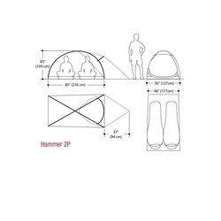 Палатка Marmot Hammer 2P