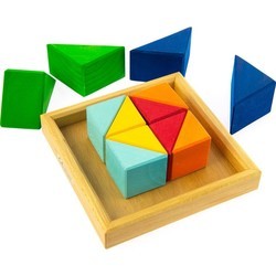 Конструктор Nic Building Blocks Square Triangles 523345