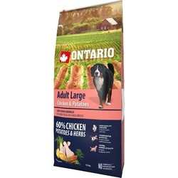 Корм для собак Ontario Adult Large Chicken/Potatoes 12 kg