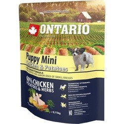Корм для собак Ontario Puppy Mini Chicken/Potatoes 0.75 kg