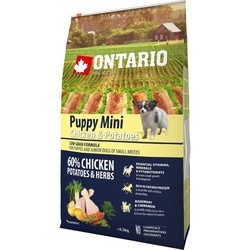 Корм для собак Ontario Puppy Mini Chicken/Potatoes 6.5 kg