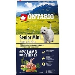 Корм для собак Ontario Senior Mini Lamb/Rice 6.5 kg